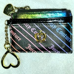 Metallic Juicy Couture Coin/Key Pouch